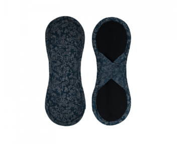 Bamboolik økologisk stofbind - normal med velcro - dark blue
