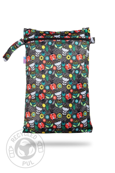 Petit Lulu wetbag med lynlås og strop - ladybugs fair
