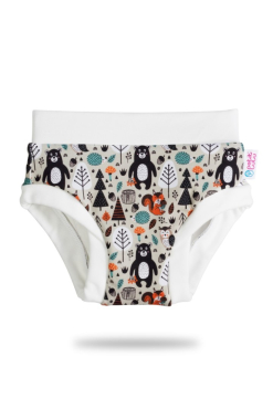 Petit Lulu trainingpants fluffy - forest friends
