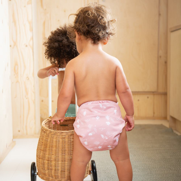 Totsbots PeeNut bamboozle wrap - shoreline