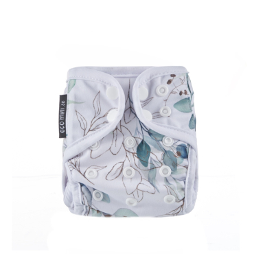 Eco Mini newborn blecover - leafy