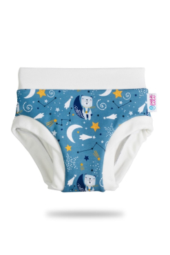 Petit Lulu trainingpants fluffy - bear on the moon