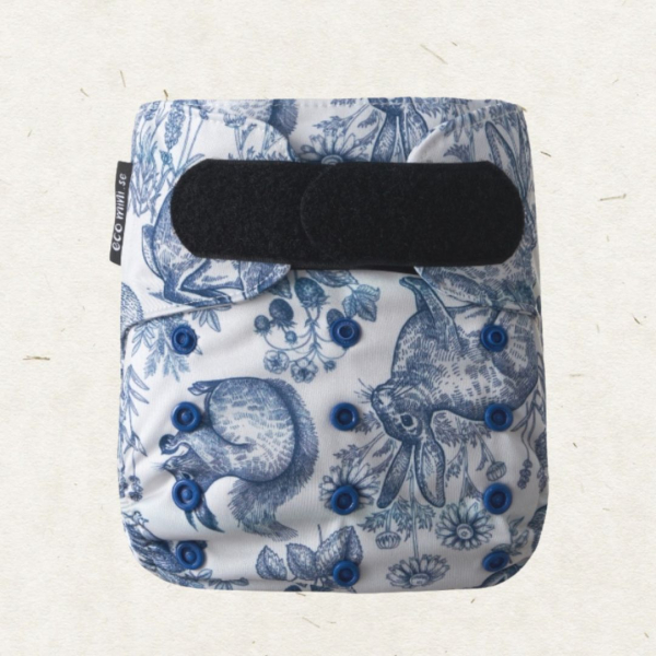 Eco Mini onesize lommeble 1.0 - whimsey - velcro
