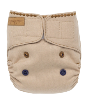 Puppi merino uld cover - newborn - stay calm - velcro