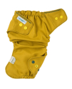 Puppi merino uld cover - newborn - olive grove - trykknapper