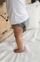 Puppi merino uld cover - onesize SIO - trykknapper - timeless elegance