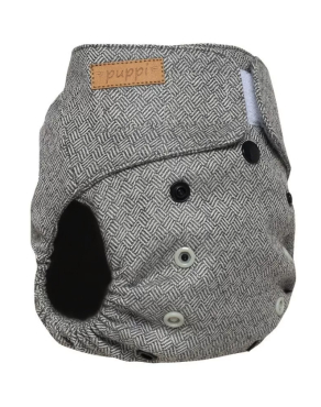 Puppi merino uld cover - onesize PLUS SIO - timeless elegance - velcro