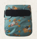 Eco Mini onesize lommeble 1.0 - super hero - velcro