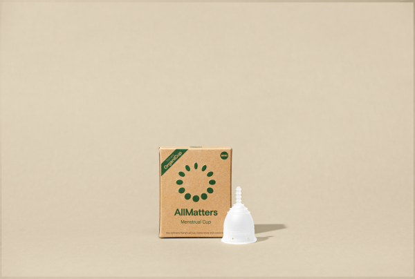 allmatters menstruationskop størrelse b