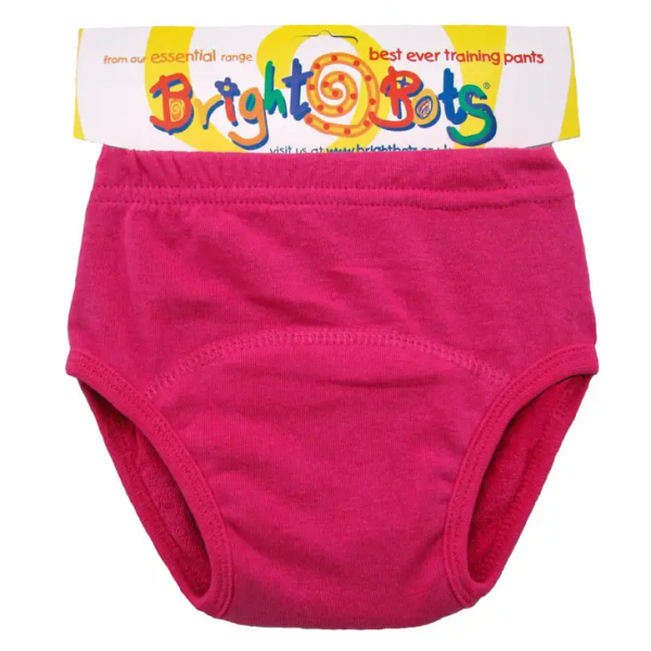 bright bots training pants pink