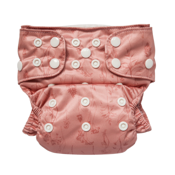heritage hug double gussets coral herb