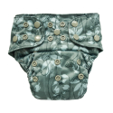 heritage hug double gussets teal poppies