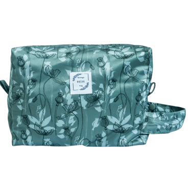 heritage hug pod teal poppies