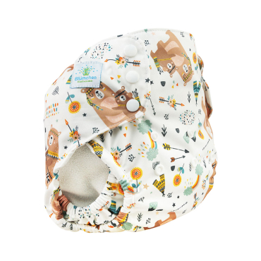 Blümchen XL blecover - knapper - mama bear