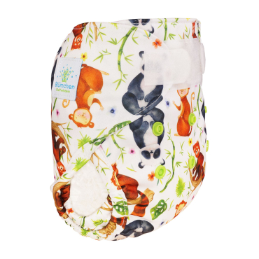 Blümchen blecover newborn - panda