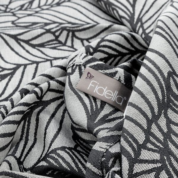 Fidella Fastvikle – Dancing Leaves – Black/white