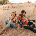 Fidella Fly Tai – Cubic Lines/Rustred – Baby