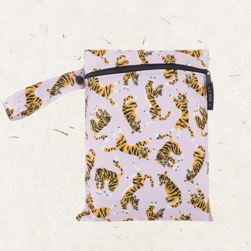 Billede af Eco Mini wetbag small - tigers play