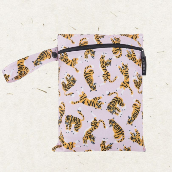 Eco Mini wetbag - small - tigers play
