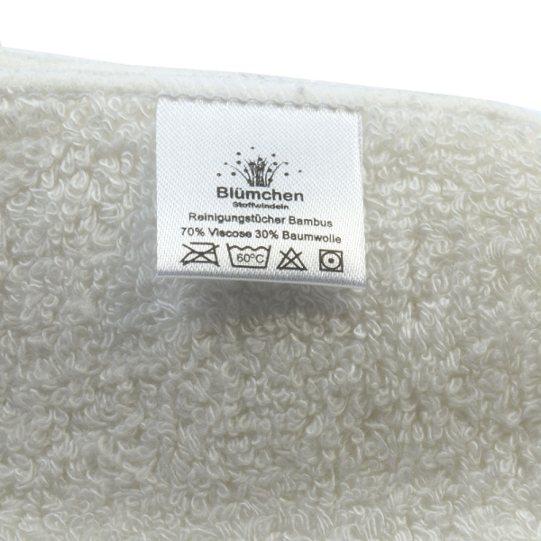 Blümchen - 10 pk - frotté bambusvaskeklude