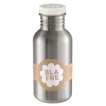 BLAFRE stålflaske - 500 ml - hvid