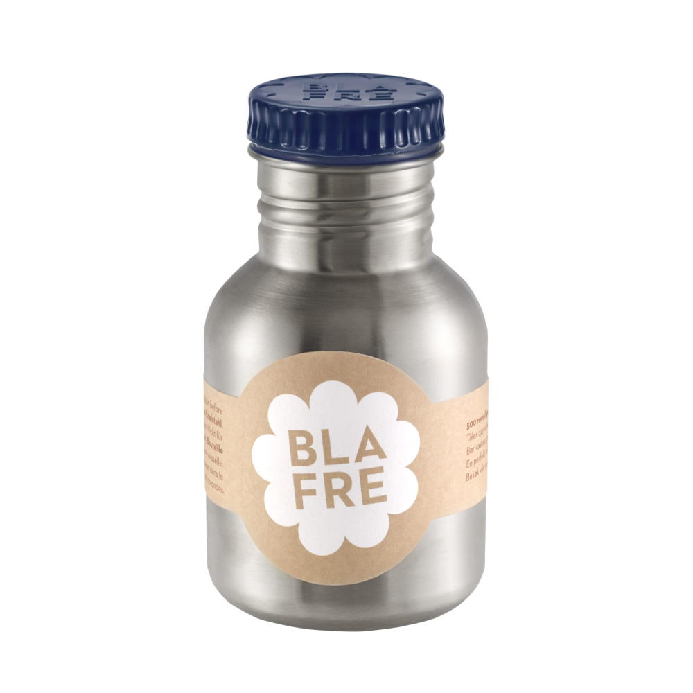 BLAFRE drikkedunk i rustfrit stål - 300 ml - marineblå