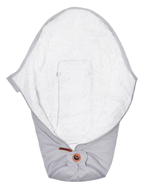 Easygrow kørepose - lyng - light grey
