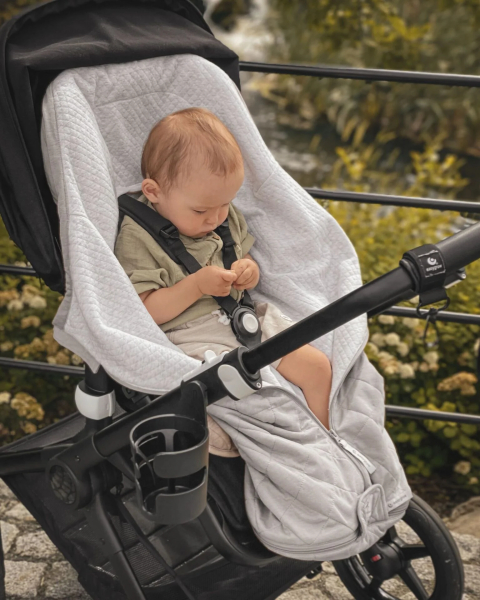 Easygrow kørepose - lyng - grey