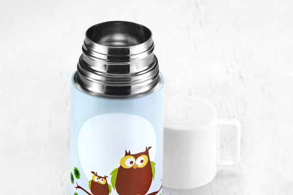BLAFRE termoflaske 350 ml - ugle