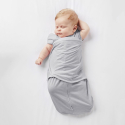 BreathableBaby 3-i 1-svøb – grey heather