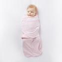 BreathableBaby 3-i 1-svøb – pink heather