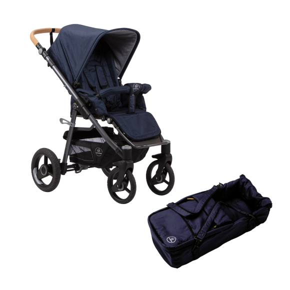 Naturkind Klapvogn + blød lift