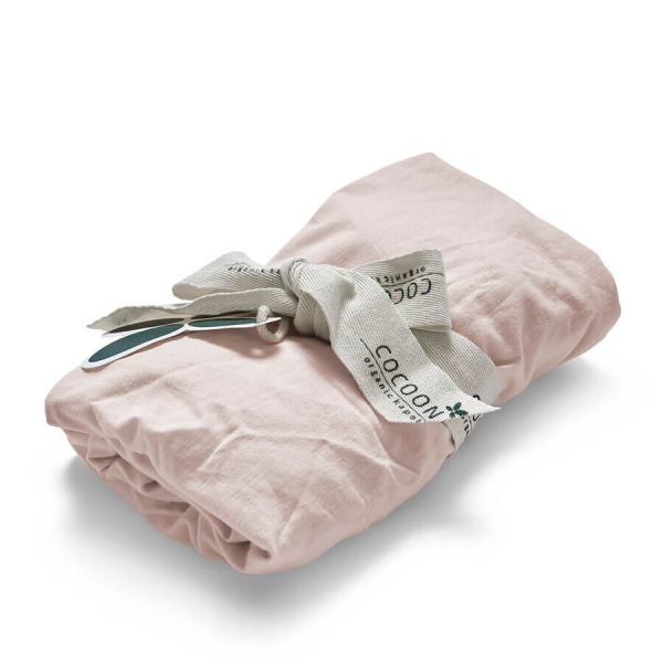 Cocoon Company babynest betræk - flamingo pink