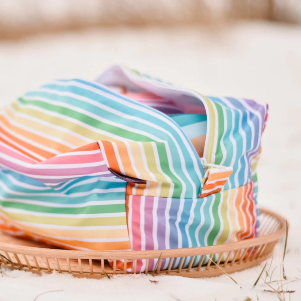 Little Lovebum pod wetbag med strop og knap - clementine