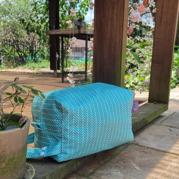Little Lovebum pod wetbag i blødt PUL - clementine