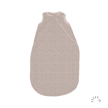 Iobio sommer sovepose - beige leaves