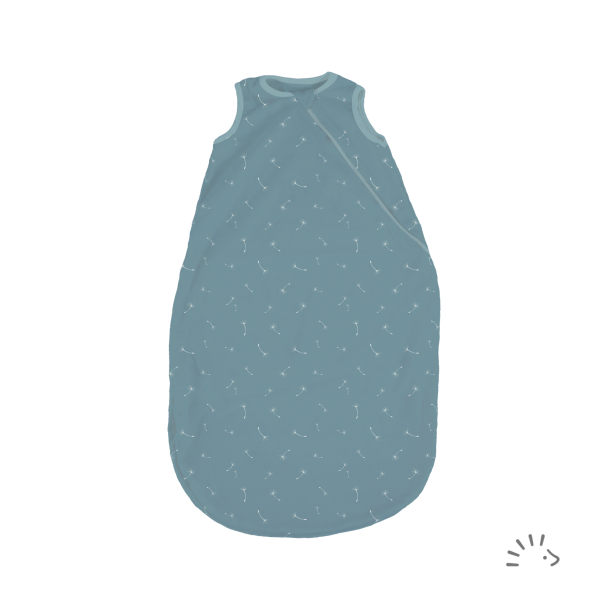 Iobio sovepose i økologisk bomuld - vintage blue dandelion