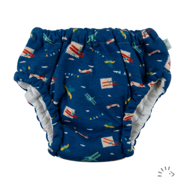 Popolini training pants - blue planes