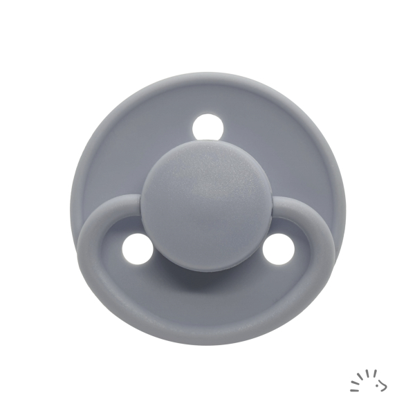 Mininor silikone sut - 2 pk - grey