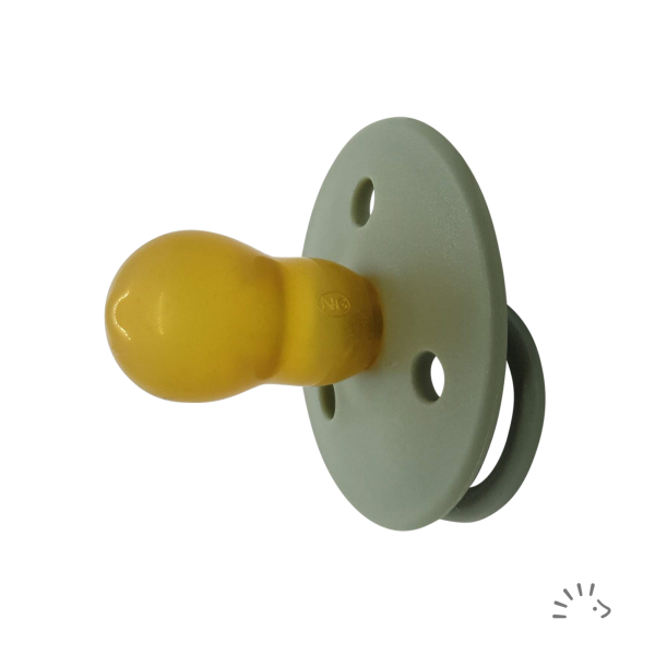 Mininor silikone sut - 2 pk - grey