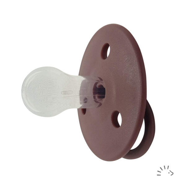 Mininor silikone sut - 2 pk - grey