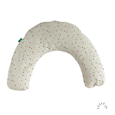 Iobio halvmåne med hirseskaller 85x12 cm - carnival