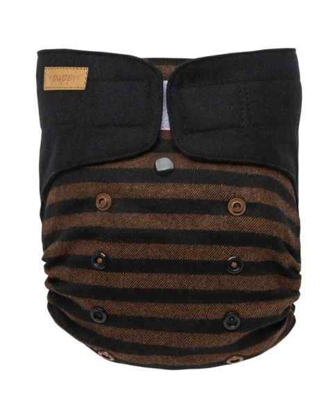 Puppi cover - bee wild - velcro - vælg størrelse