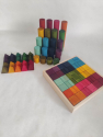 Rosenwood - trekanter - 20 styks - multi farvet