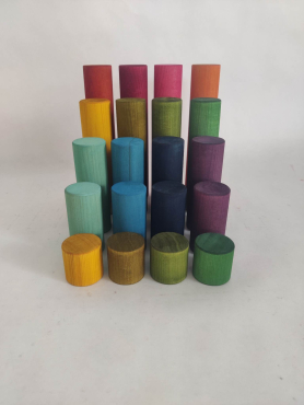 Rosenwood - ruller - 20 styk - multi farvet