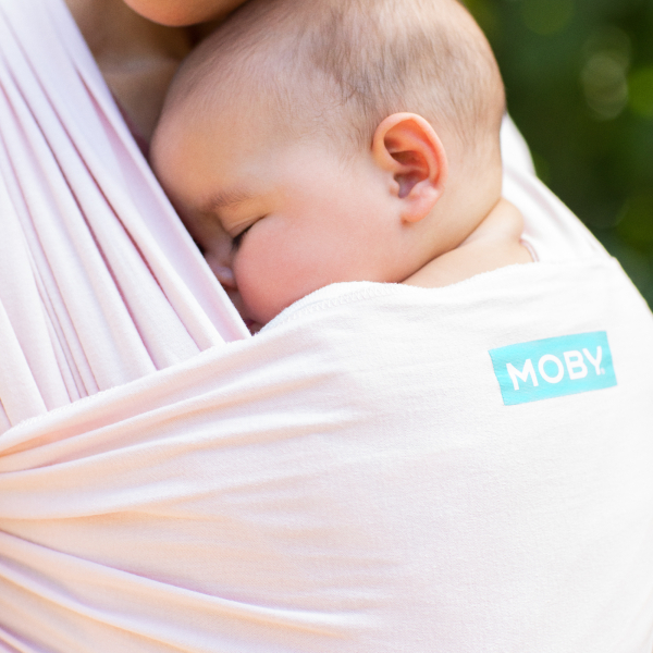 Moby wrap classic - rose quartz