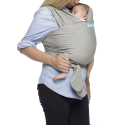 Moby wrap classic - heathered gray