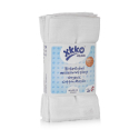 XKKO stofbleer - 5 pk - 40x40 cm - GOTS - hvide