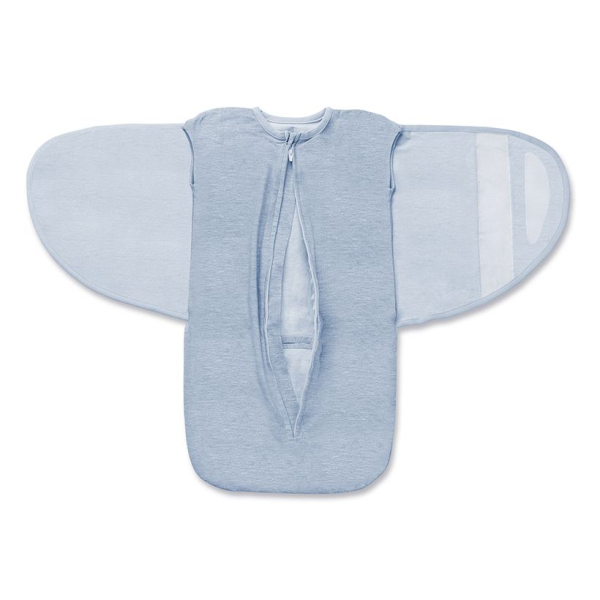 BreathableBaby 3-i 1-svøb – blue heather