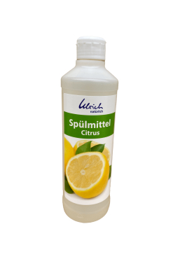 Ulrich Natürlich opvaskemiddel med citrus - 500 ml - økologisk